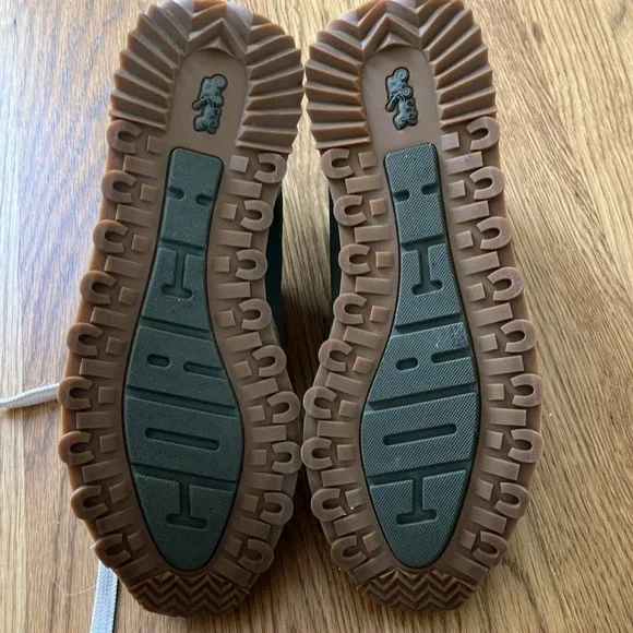 NWOB Coach Runner Hairy Suede Sneakers Shoes in Moss / Hairy Green Size 9B 39.5 - Picture 6 of 11